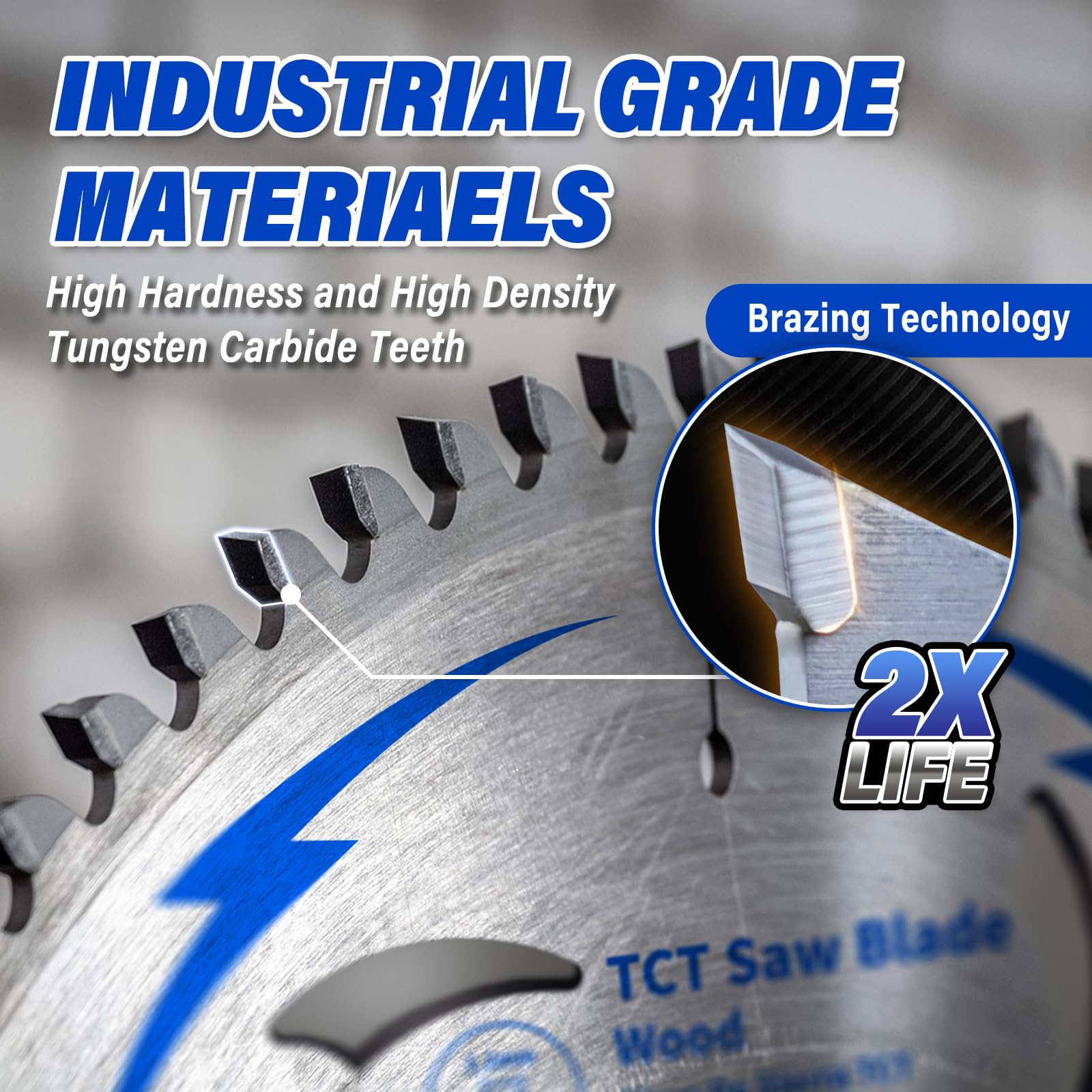 Revvstark laser-cut kerf design supports fast, accurate cuts.