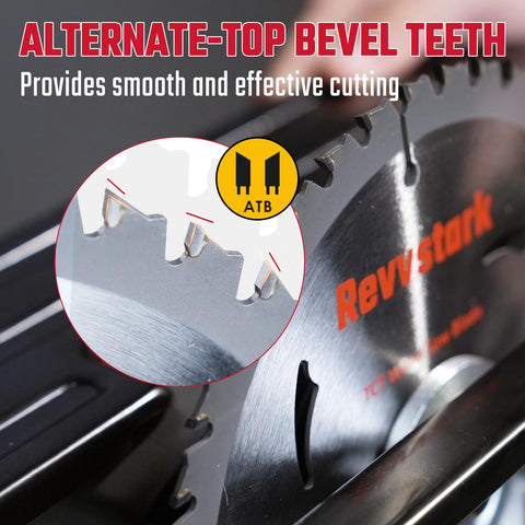 Revvstark perforations reduce noise for comfortable work