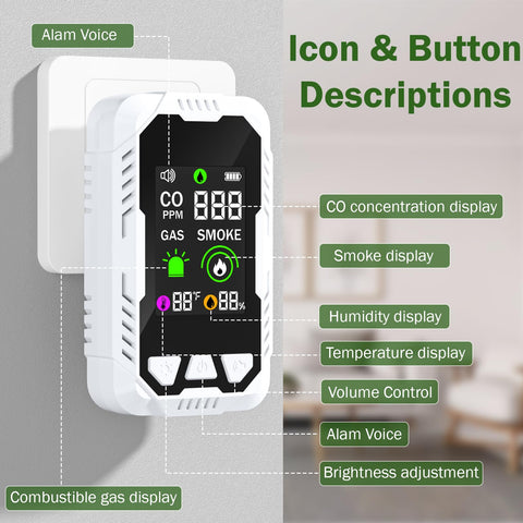 Rewguy dual-alarm system activates visual and audible alerts for quick awareness.