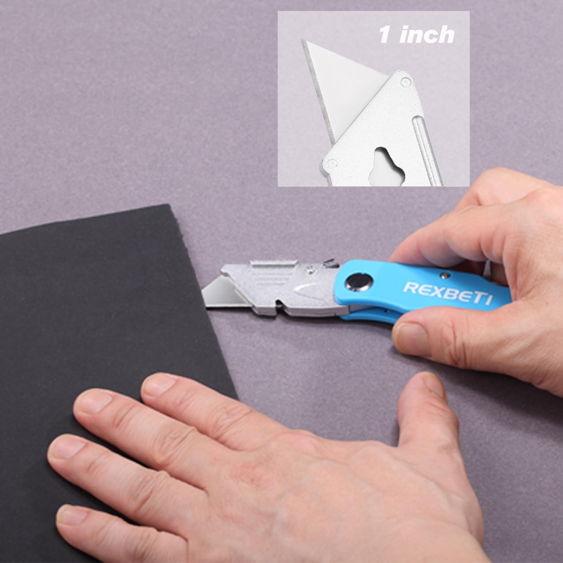REXBETI extra blades ten-pack extends cutting sessions with replacements.