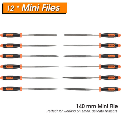 REXBETI half-round and round files for contour work.