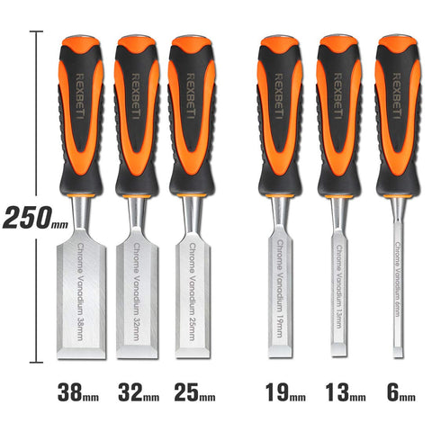 REXBETI honing guide and sharpening stone enable precise angles.