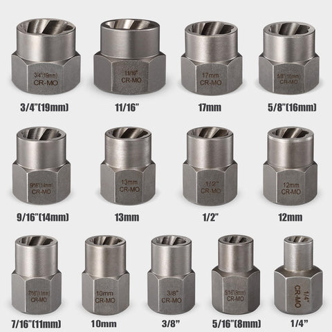 Close-up of internal thread grip demonstrates tight torque on damaged fasteners.