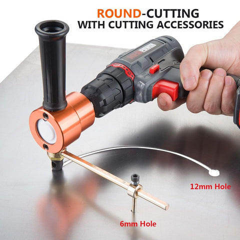 REXBETI round cutting accessories simplify straight and curved cuts.