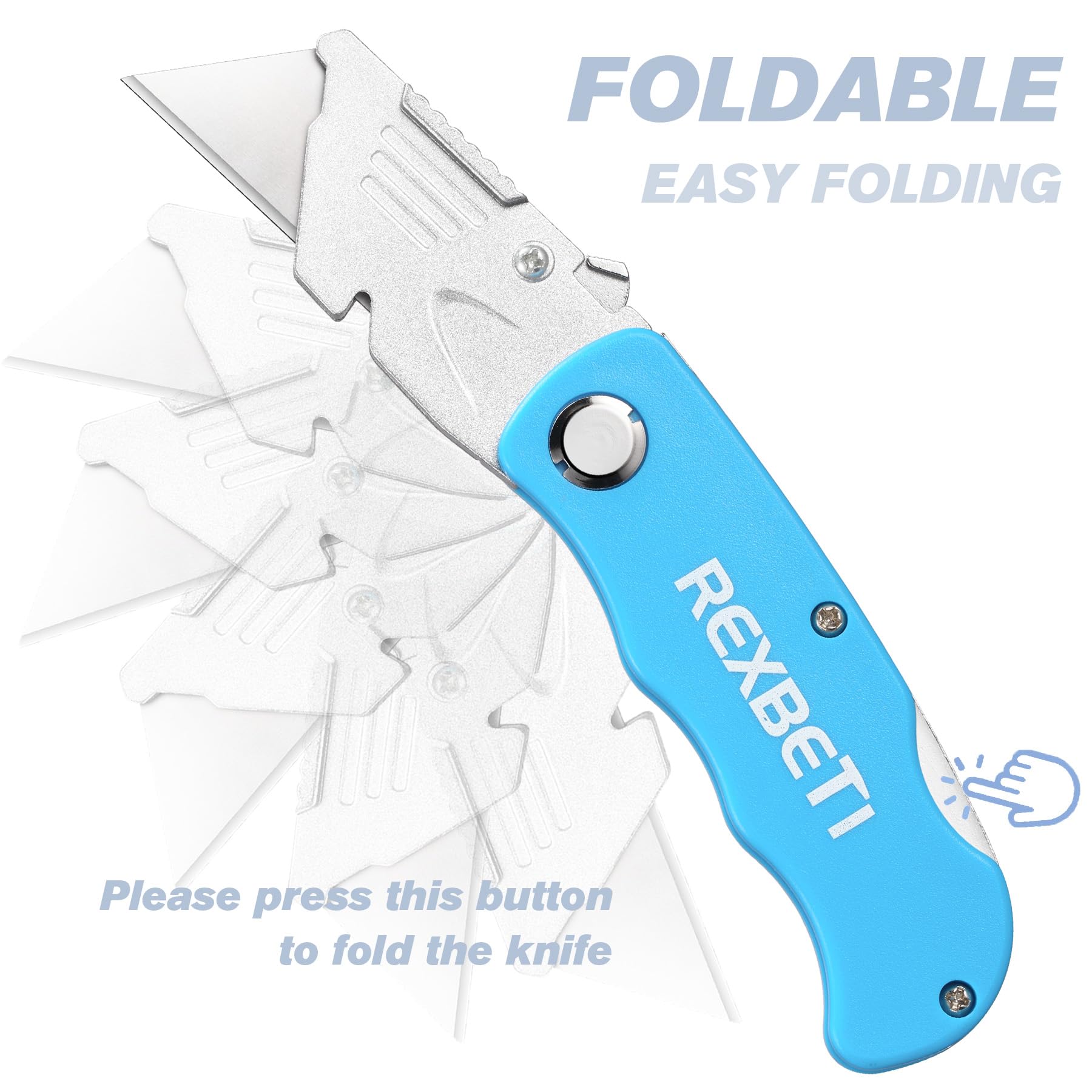 REXBETI SK5 blades deliver sharp, durable cuts for cardboard and boxes.