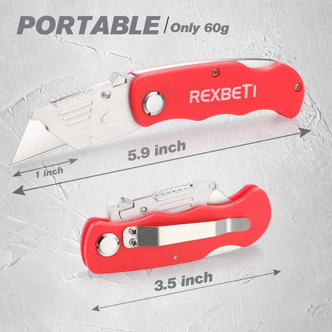 REXBETI four-knife pack provides ready tools for several projects.