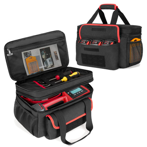 Rexmica bag for Milwaukee 2848-20 main compartment protects inflator