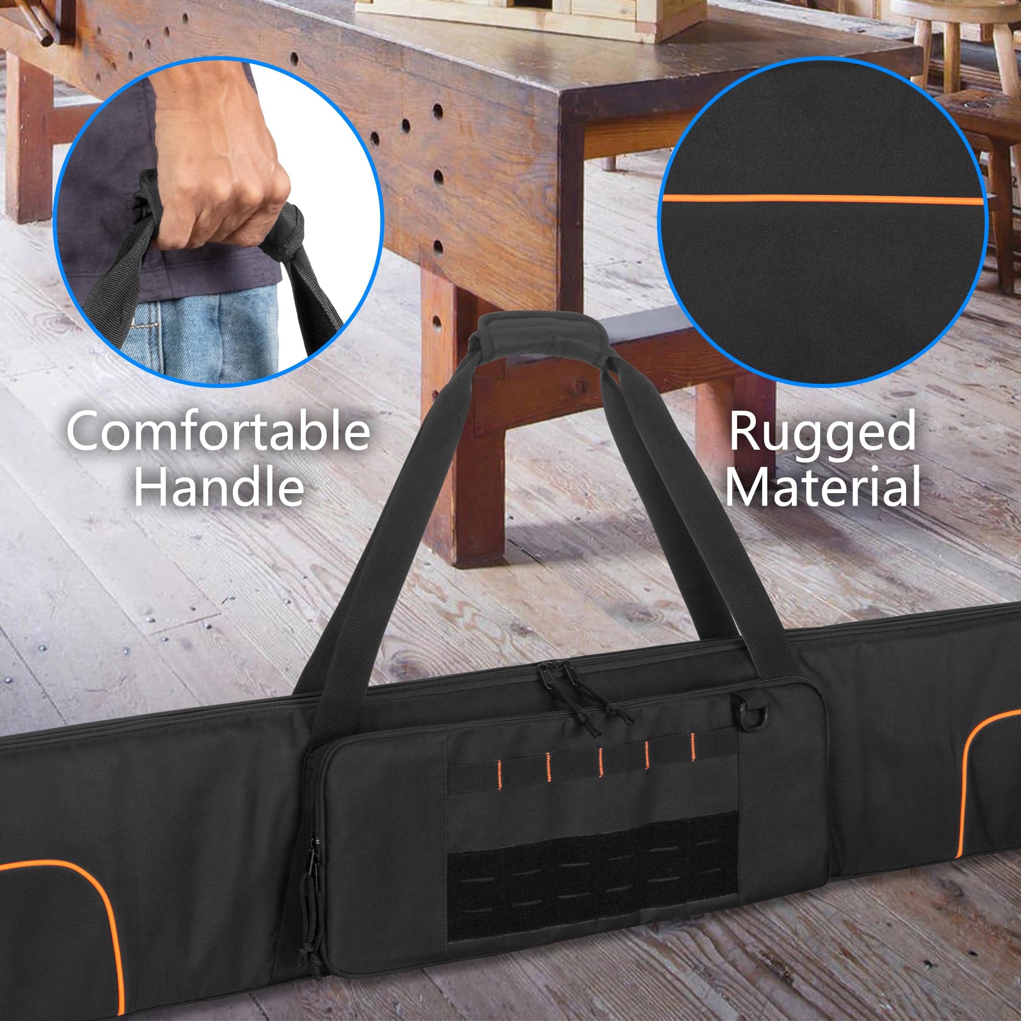 Rexmica bag with a large front pocket for accessories and tools