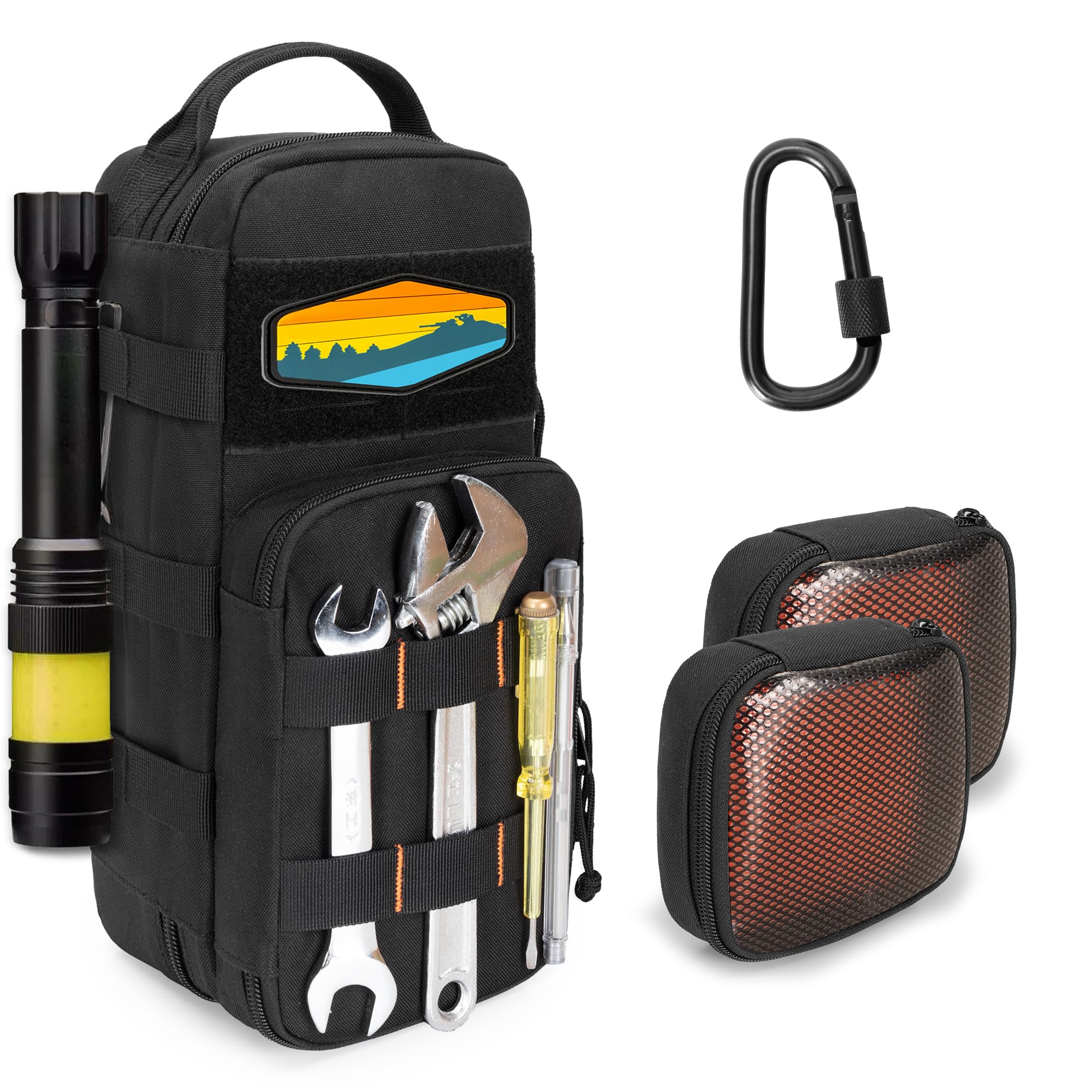 Compact dimensions support portable storage for home, shop, or car
