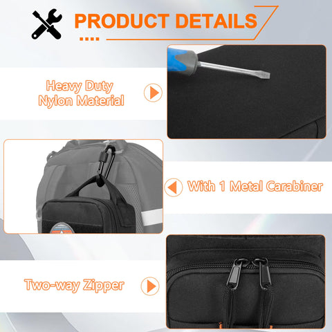 Rexmica heavy-duty nylon fabric ensures durability for daily and outdoor use