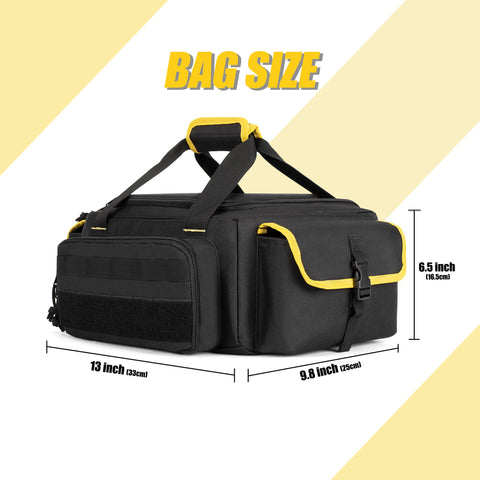 Rexmica sturdy nylon and thick padding protect the inflator during transport.