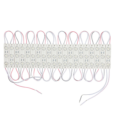 Rextin 200pcs pack of white LED modules for sign projects.