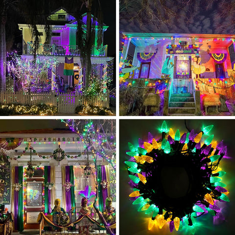 ReyeeInc night glow enhances trees or fences during outdoor events