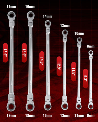 Reywoo kit ideal for hard-to-reach areas and metric bolts.