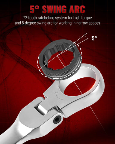 Reywoo long handles boost torque for tough fasteners.