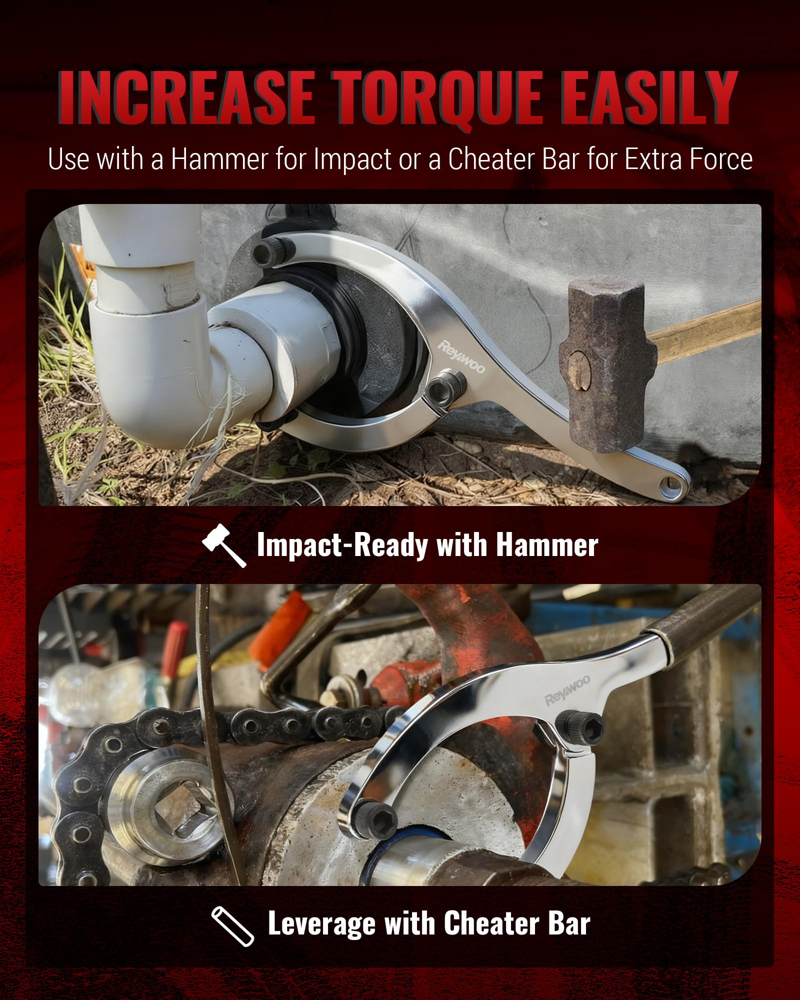 Reywoo Spanner Wrench Set ideal for agricultural equipment use