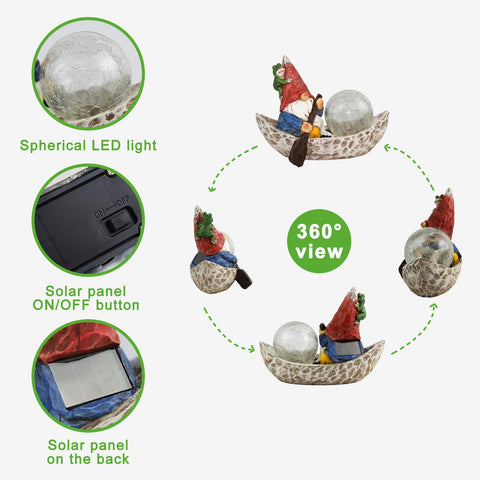 Rezpuao outdoor gnome decor adds whimsy to gardens and yards.
