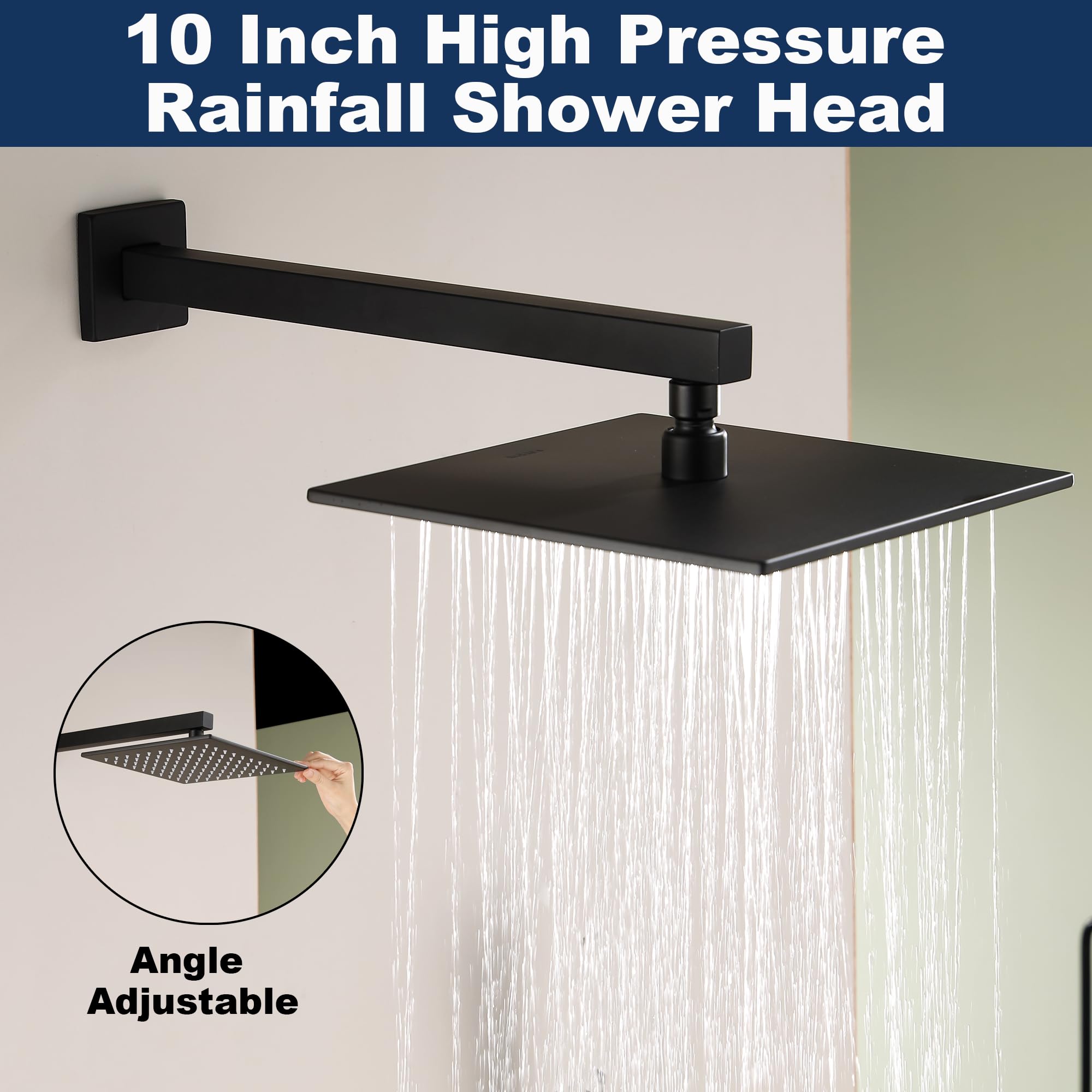 RF SUNUAN wide tub spout enables fast tub filling