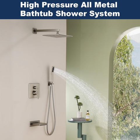RF SUNUAN brushed nickel finish adds modern durability