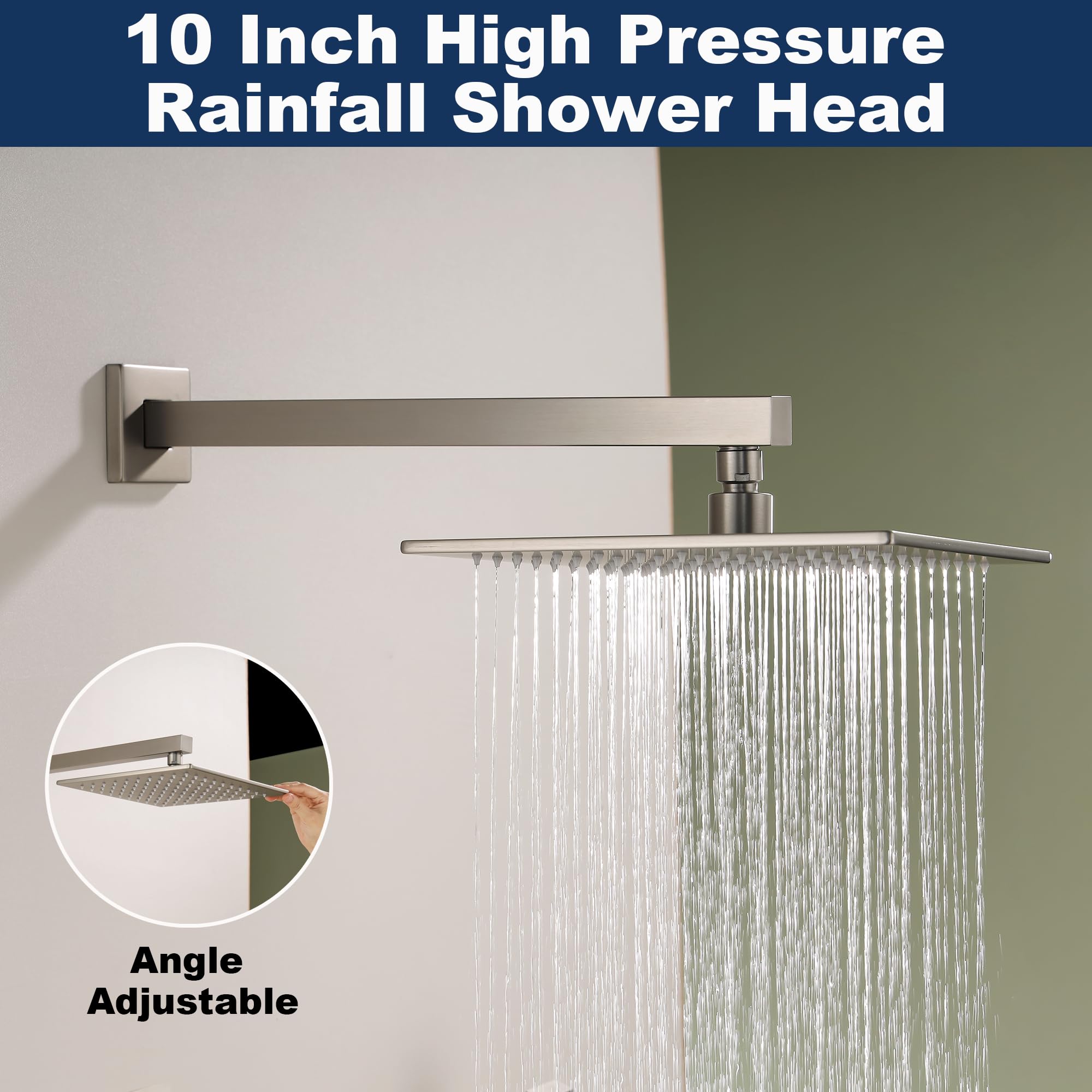 RF SUNUAN wide tub spout for fast tub filling