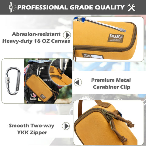RGH Rough Enough inside compartments organize tools and small parts.