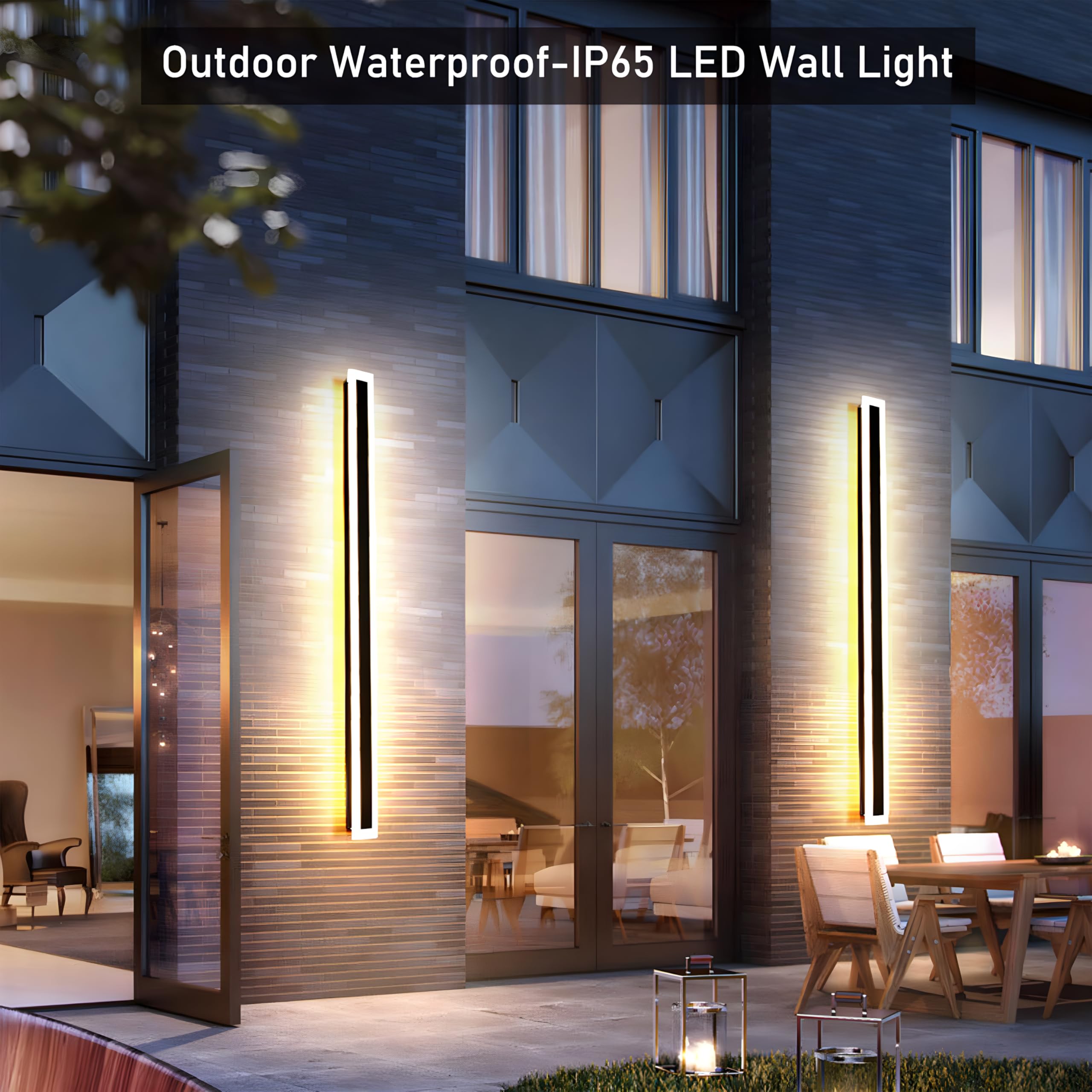 RGZZUP 30W LED wall light delivering balanced light with IP65 protection