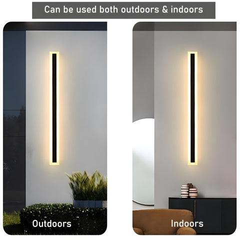 RGZZUP warm white 3000K diffusion creating a cozy exterior ambiance
