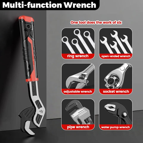 Rhevosil chrome-vanadium construction durable for daily plumbing tasks