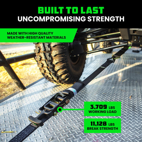 Rhino USA axle straps 4-pack for reliable axle mounting on trailers