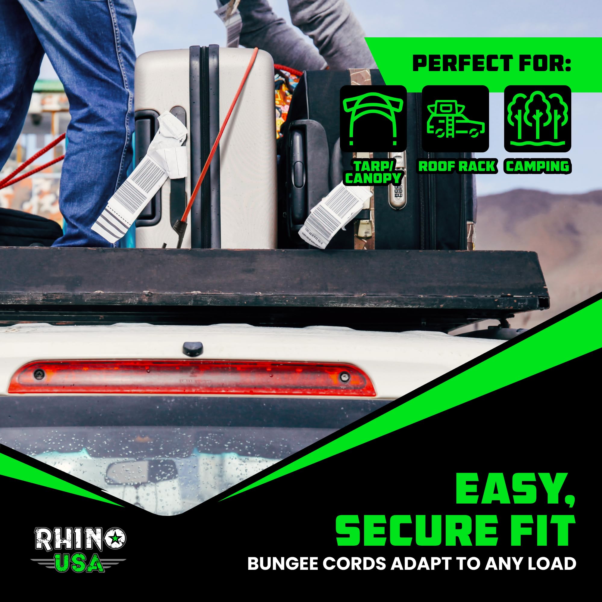 Rhino USA drawstring bag for organized tool storage on trips.
