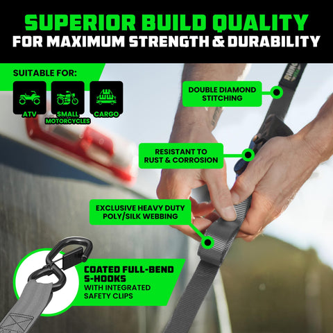 Rhino USA ergonomic padded handle closeup highlights comfortable grip.