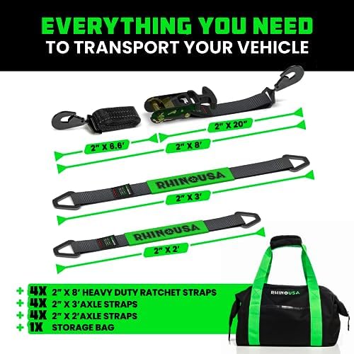 Rhino USA low-clearance design enables easy use in tight spaces