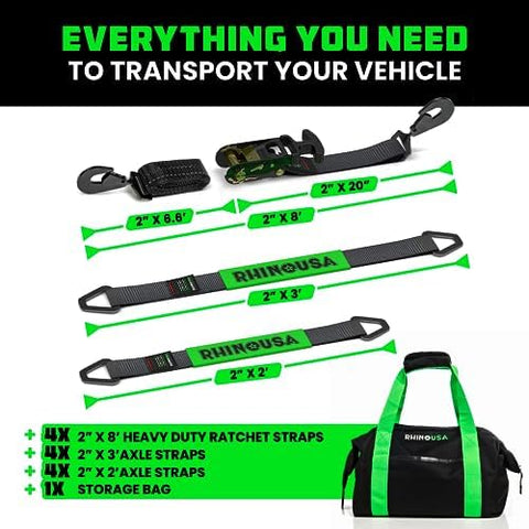 Rhino USA low-clearance design enables easy use in tight spaces