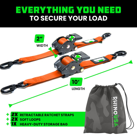 Rhino USA self retracting button operation speeds setup and management