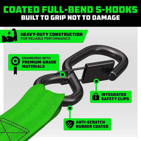Rhino USA self-retracting button feature for easy length control