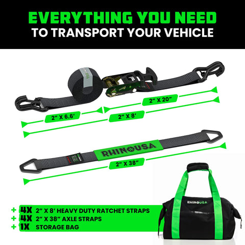 Rhino USA storage bag keeps straps organized and ready