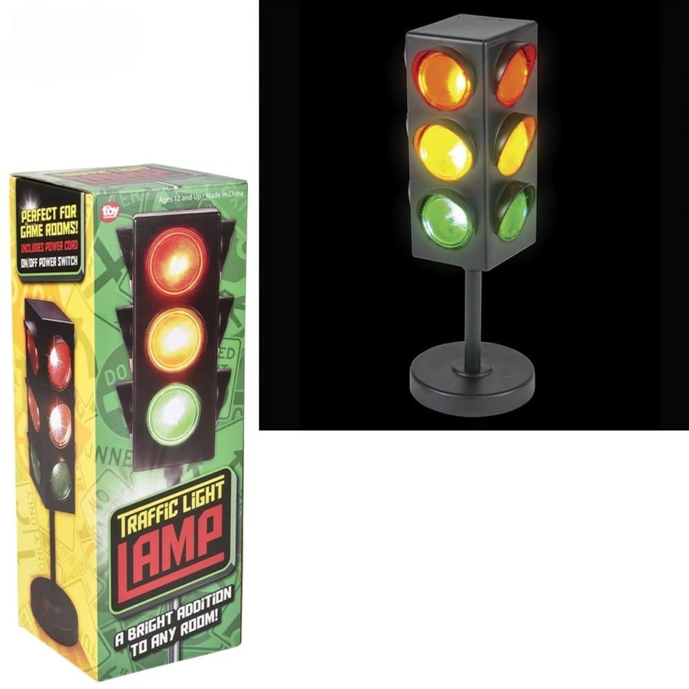 Rhode Island Novelty Eltrali lamp side view enhances compact desks with charm