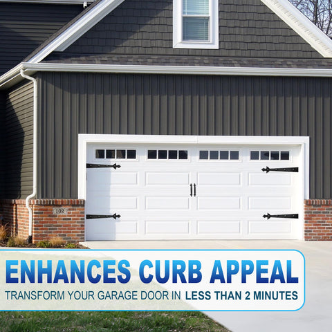RHULKRUI modern style enhances curb appeal of garage