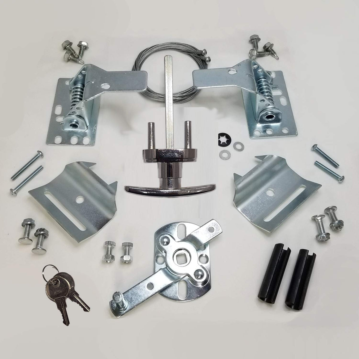 RI-KEY Security exterior T-turn lever for quick entry and secure garage access.