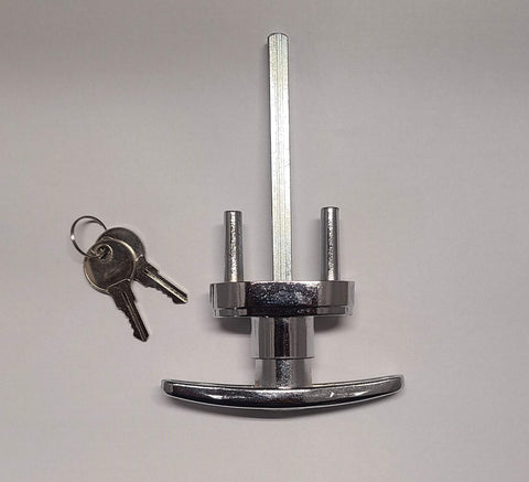 RI-KEY Security inside release handle provides safe exit from the garage.