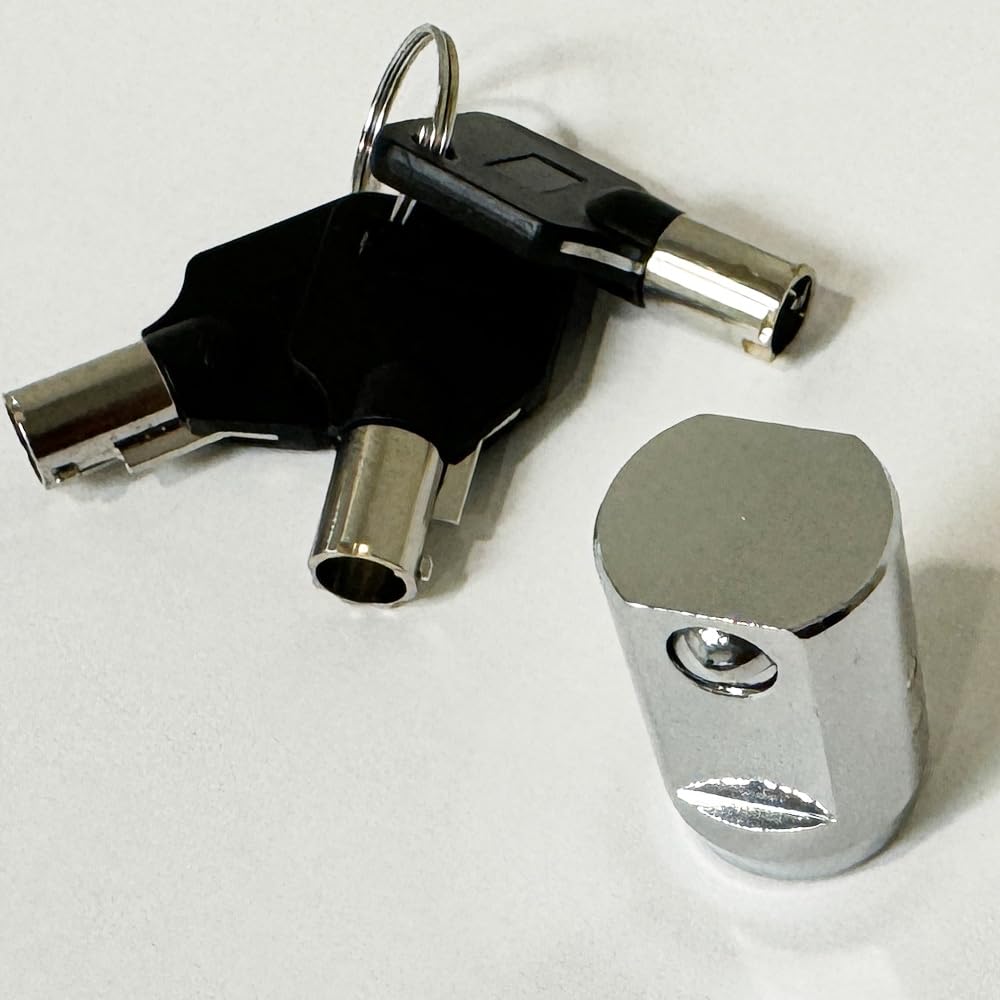 RI-KEY SECURITY integrated latch design enhances tamper resistance and security.