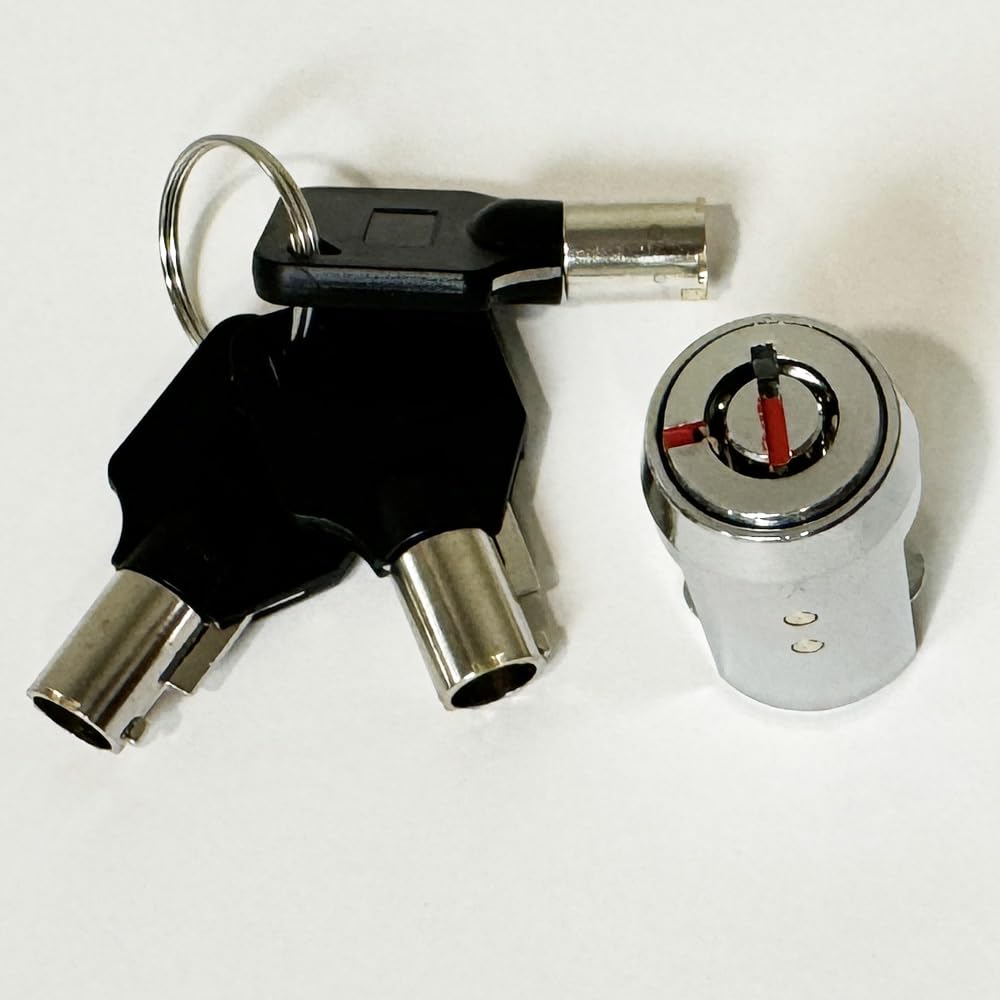RI-KEY SECURITY lock cylinders installed in a door with smooth operation.