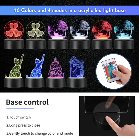 Riakrum remote controls enable quick color and mode changes.