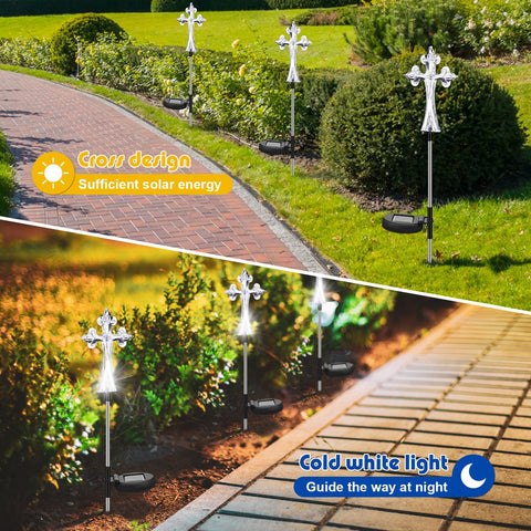 Riakrum solar cross close-up highlights transparent design and clean finish