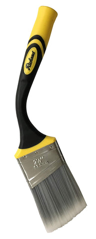 Richard 80833 goose neck angular paint brush enabling extended reach for precise cut-ins.