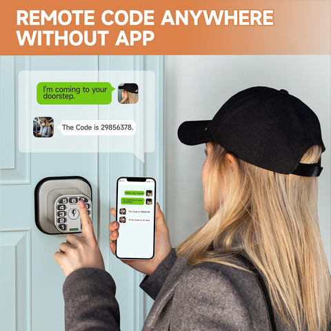 Richelock battery pack with Type-C backup power for emergencies.