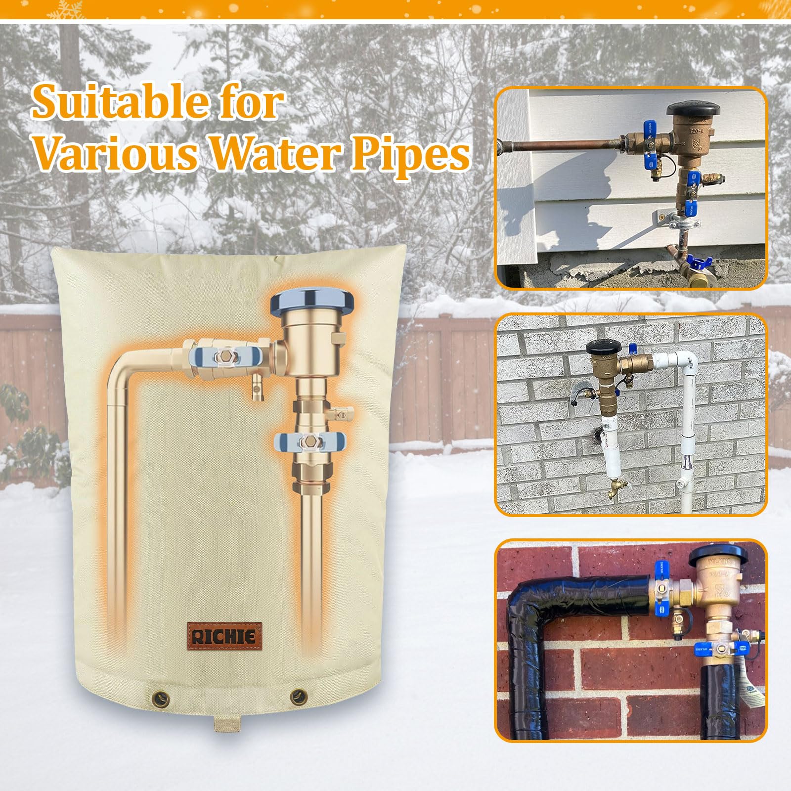 RICHIE five-layer construction demonstrates durable outdoor protection against harsh weather.