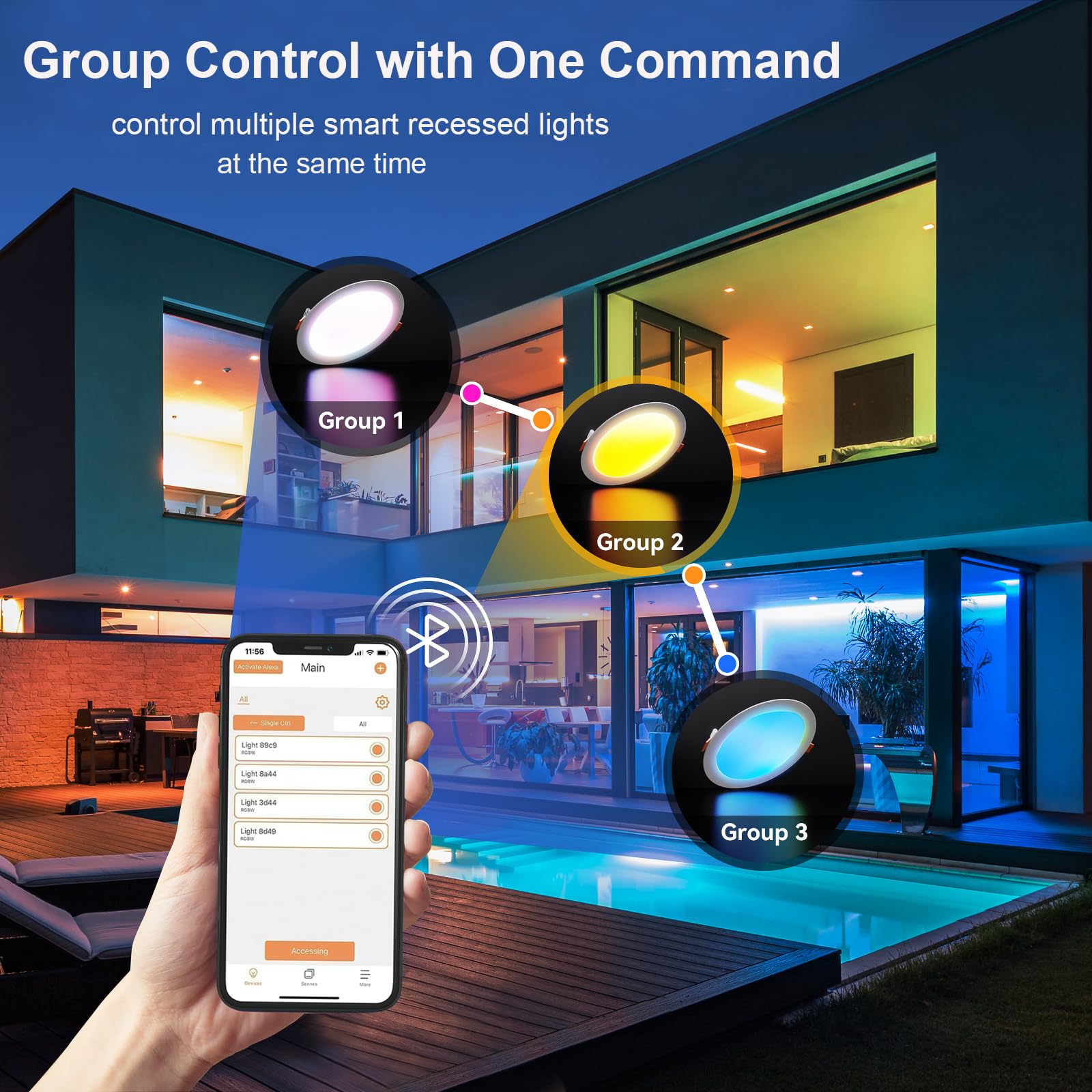 16 million colors and 23 dynamic modes for scenes