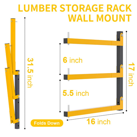 Riciakik garage storage rack assembly kit simplifies mounting with included hardware