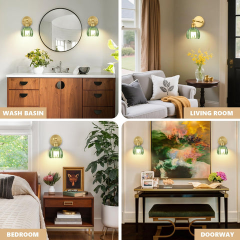 RIDALUX dimmable wall lamp with remote offers flexible brightness control.